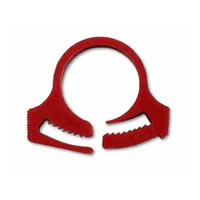 Kwik Clamp Hose Clamp - 5/16" (red) / 