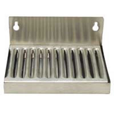 Wall Mount Drip Tray - 4" X 4-1/2" with 1" Backsplash