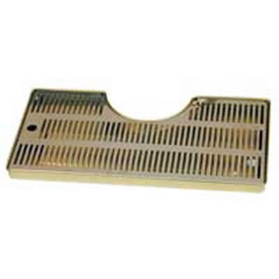 Mushroom Style Drip Tray with Drain (Stainless Tray)