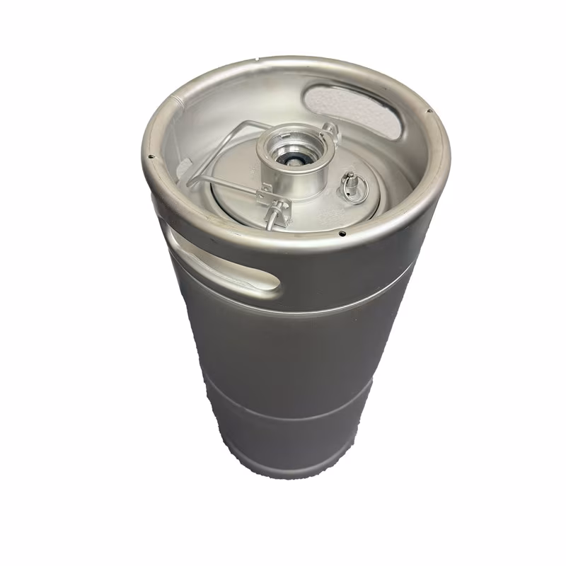 Starter Keg - 1/6 bbl Sanke Keg - D-Valve and Spear w/ Removeable Lid