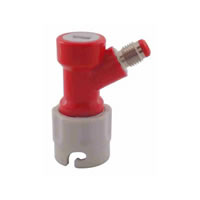 Pin Lock Disconnect - SHORT - 1/4" MFL (Gas) / 