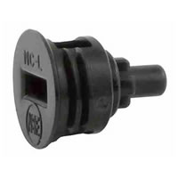 Disconnect Cap Plug - Ball Lock Disconnects (Black)