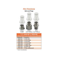 Ball Lock Adapter 1/4" FFL (Firestone) LIQUID (Alternate View 2)