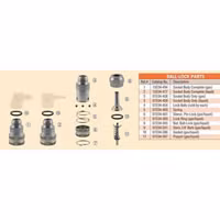 Stem for Ball Lock Disconnects - 1/4