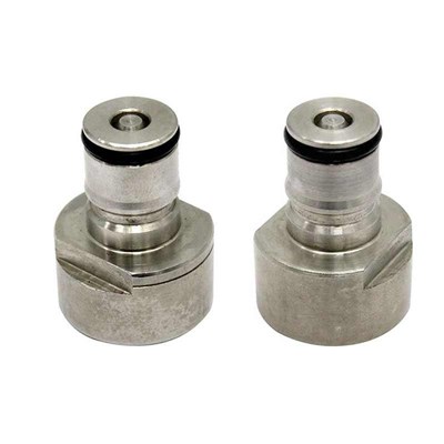 This sanke conversion kit allows you to easily switch between commercial kegs and homebrew ball lock corny kegs.
