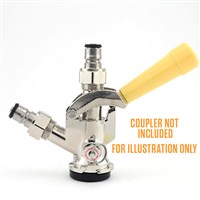 Sanke D Coupler to Ball Lock Disconnect Conversion Kit (Alternate View 3)