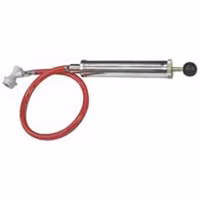Pump Set 8" Cylinder with Ball Lock Disconnect is perfect for pressurizing kegs at parties when you don't have CO2